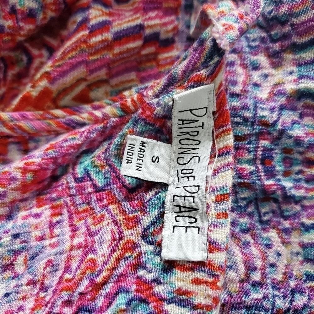 Patrons of Peace Aztec Print Tank Multicolor - Picture 3 of 4